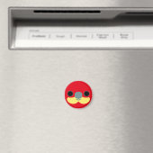 Das Gesicht eines Westerns Rosella Magnet (In Situ (Geschirrspüler))