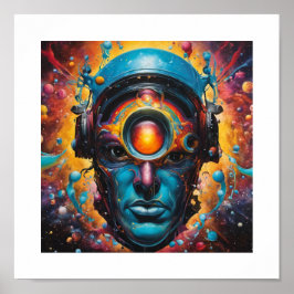 Das Gesicht Gottes Poster