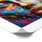 Das Gesicht Gottes Poster (Ecke)