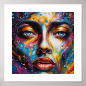 Das Gesicht Gottes Poster (Vorne)