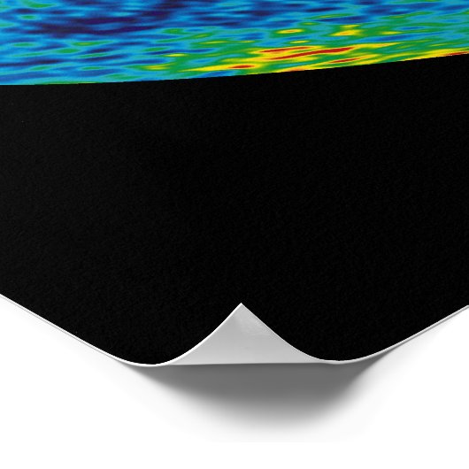 Das Gesicht Gottes Poster (Ecke)