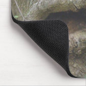 Das Gesicht im Wald Mousepad (Ecke)