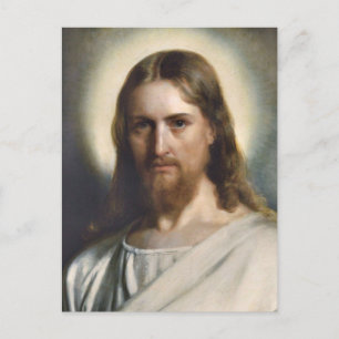 Das Gesicht Jesu von Carl Bloch Postkarte