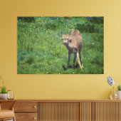 Das Gesicht Leinwanddruck (Insitu (Wohnzimmer))