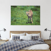 Das Gesicht Leinwanddruck (Insitu (Schlafzimmer))