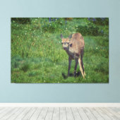 Das Gesicht Leinwanddruck (Insitu (Holzboden))