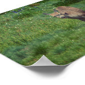 Das Gesicht Poster (Ecke)