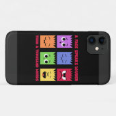 Das Gesicht spricht lauter als tausend Worte iPhon Case-Mate iPhone Hülle (Rückseite (Horizontal))