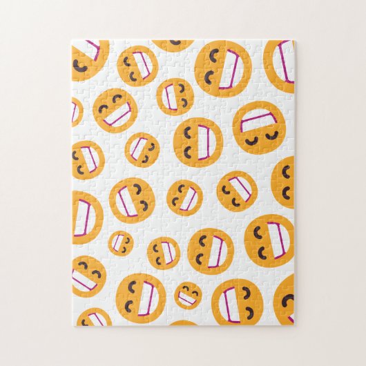 Das Gesicht strahlend Augen Niedliche Farben Emoji Puzzle (Vertikal)