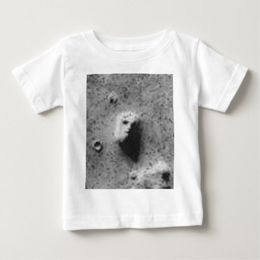 Das GESICHT über MARS-_-Cydonia Mensae Baby T-shirt (Vorderseite)
