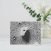 Das GESICHT über MARS-_-Cydonia Mensae Postkarte (Stehend Vorderseite)