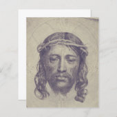 Das Gesicht von Christus auf dem heiligen Schleier (Vorne/Hinten)