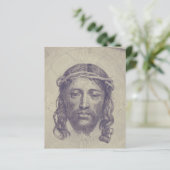 Das Gesicht von Christus auf dem heiligen Schleier (Stehend Vorderseite)