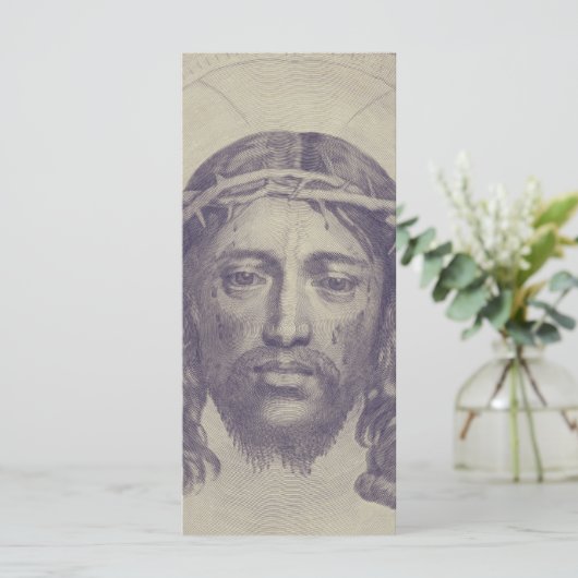 Das Gesicht von Christus auf dem heiligen Schleier (Stehend Vorderseite)