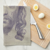 Das Gesicht von Christus auf dem heiligen Schleier Geschirrtuch (Viertel Falte)