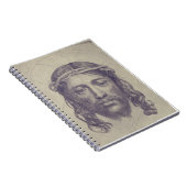 Das Gesicht von Christus auf dem heiligen Schleier Notizblock (Rechte Seite)