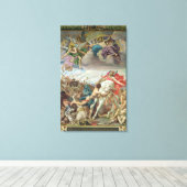 Das Gesicht von Clovis Leinwanddruck (Insitu (Holzboden))