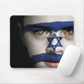 Das Gesicht von Israel Mousepad (Mit Mouse)