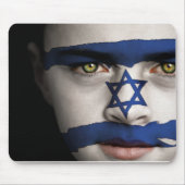 Das Gesicht von Israel Mousepad (Vorne)