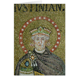 Das Gesicht von Justinian