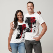 Das Gesicht von zwei Welten T-Shirt (Unisex)