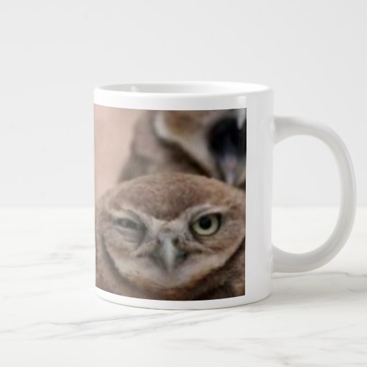 Das Gesicht wieder? Jumbo-Tasse (Rechts)