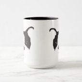 Das Gesichts-Tasse PPP-Welpen Tasse (Zentrum)