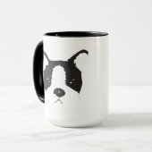 Das Gesichts-Tasse PPP-Welpen Tasse (Vorderseite Links)