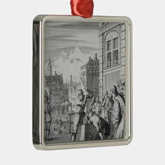 Das gespaltene Schild Silbernes Ornament (Rechts)