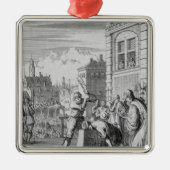 Das gespaltene Schild Silbernes Ornament (Vorne)