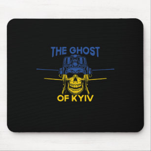 Das Gespenst von Kiew Unterstütze Ukraine T-Shirt Mousepad