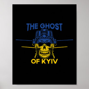 Das Gespenst von Kiew Unterstützt Ukraine-Shirt #n Poster