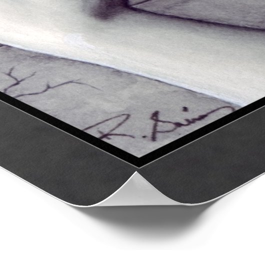 Das Gespensterposter Poster (Ecke)