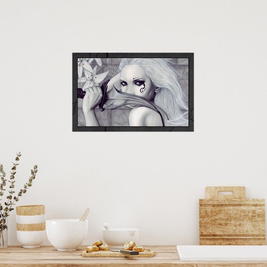 Das Gespensterposter Poster (Küche)