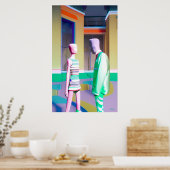 Das Gespräch Poster (Küche)