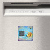 Das Gespräch zwischen Malevich und Kandinsky Magnet (In Situ (Geschirrspüler))