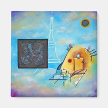 Das Gespräch zwischen Malevich und Kandinsky