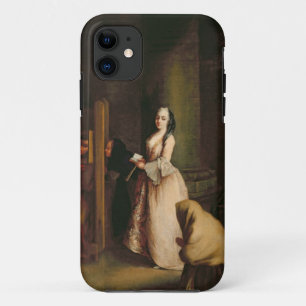 Das Geständnis, c.1755 (Öl auf Leinwand) iPhone 11 Hülle