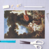 Das Geständnis der Liebe von Jean Honore Fragonard Seidenpapier (Handwerk)