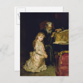 Das Geständnis Postkarte (Vorne/Hinten)