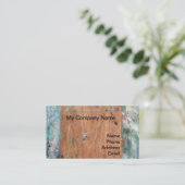 Das Gestell des Kunstmalers mit mehrfachen Farben Visitenkarte (Stehend Vorderseite)