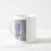 Das gestohlene Kreuz Kaffeetasse (Vorderseite Links)