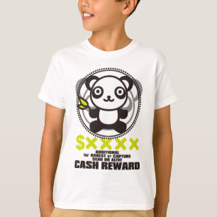 Das gestopfte Spielzeug des Panda T-Shirt