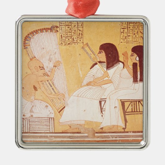 Das gestorbene und seine Ehefrau Silbernes Ornament (Vorne)