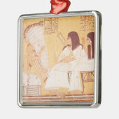 Das gestorbene und seine Ehefrau Silbernes Ornament (Links)