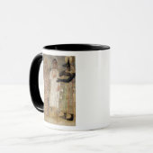 Das gestorbene und seine Mama geschützt durch Tasse (Vorderseite Links)