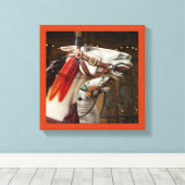 Das gestrichene Pferd 3 Leinwanddruck (Insitu (Holzboden))