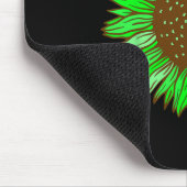 Das Gesundheitsbewusstsein der Sonnenblumen lässt  Mousepad (Ecke)
