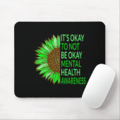Das Gesundheitsbewusstsein der Sonnenblumen lässt  Mousepad (Mit Mouse)