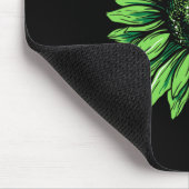 Das Gesundheitsbewusstsein der Sonnenblumen lässt  Mousepad (Ecke)
